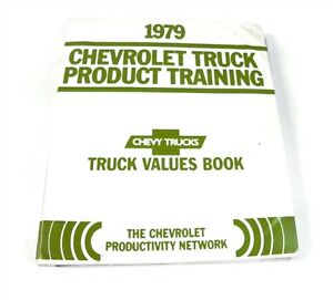 1979 CHEVROLET DEALERSHIP TRUCKS VALUES BOOK PRODUCT TRAINING ALBUM