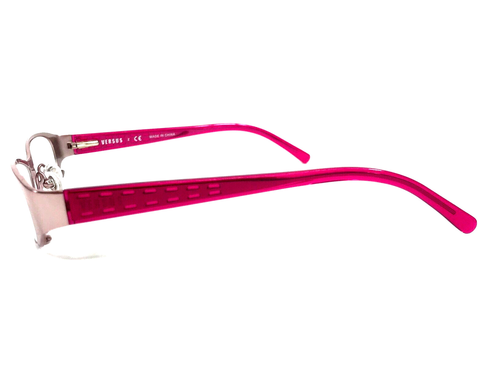 Versus by Versace Eyeglasses Frames MOD.7080 1056 Pink Oval Full Rim 49-16-135 thumbnail 5