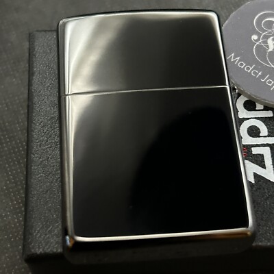 ZIPPO Lighter Phoenix Black Gold Japanese Pattern Black Nickel