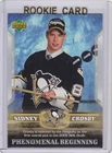SIDNEY CROSBY ROOKIE CARD #1 Draft Pick 2005 UD RC Hockey PITTSBURGH PENGUINS!