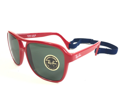 Vintage Bausch & Lomb Ray-Ban Sunglasses Cats 4000 Red w  display picture 2