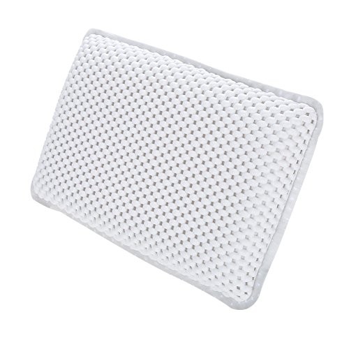 Oreiller de bain en PVC antidérapant avec mousse de soutien cervical