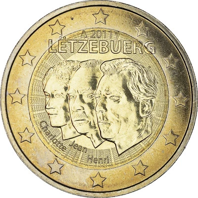 Luxembourg, 2 Euro, Grand-Duché, 2011, Utrecht, SPL, Bimétallique, KM:116 - Photo 1/2