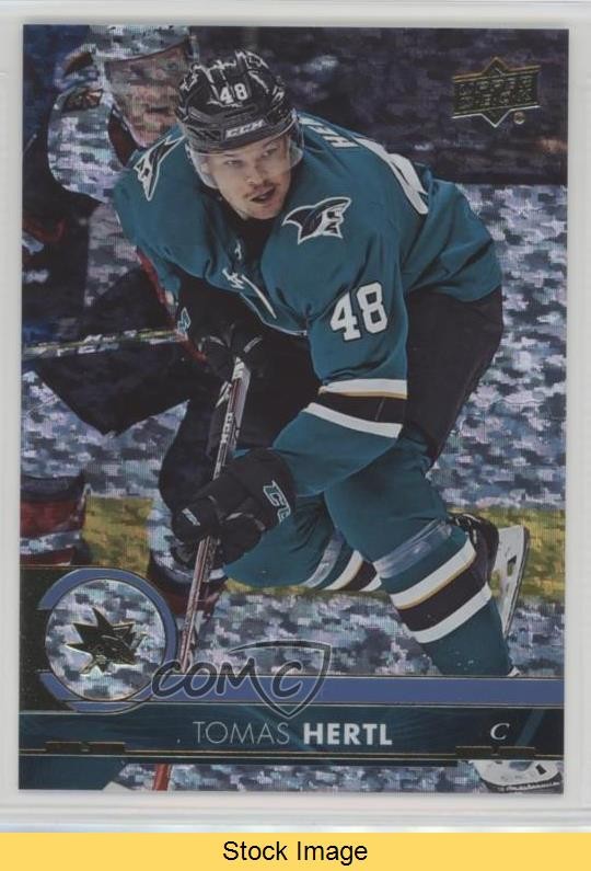 2017-18 Upper Deck Gold Rainbow Foil Tomas Hertl #401 READ hj3
