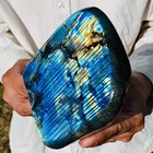 3.1LB Natural Labradorite Quartz Crystal Mineral Spectrolite Healing — photo 3