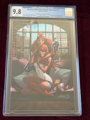 #ad Amazing Spider Man Renew Your Vows #1 CGC 9.8 Mexican Campbell Variant Rare $165.00