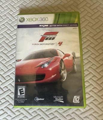 Microsoft Studios Forza Motorsport 4 Xbox 360 (E) NTSC-U/C 2011 w/ Manual