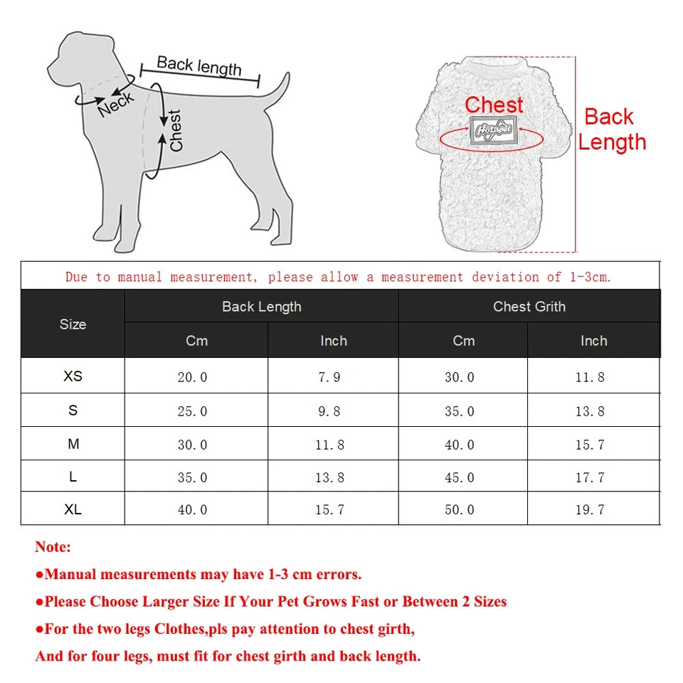 Winter Fleece Hundejacke Warm Winddicht für kleine und mittlere Hunde Katzen - Bild 2 von 4