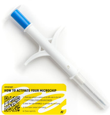 Nano Microchip for Dogs - 1-Pack - Free Lifetime Registration - Universally Scan