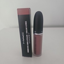 MAC Powder Kiss Liquid Lipcolour 952 Taken 0.17 oz Full Size New in Box