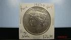 1927-D XF Peace Silver Dollar #2639