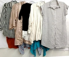 10 Lot GLAM carolina TAKE TWO neiman marcus simply very shirts tops blouses S