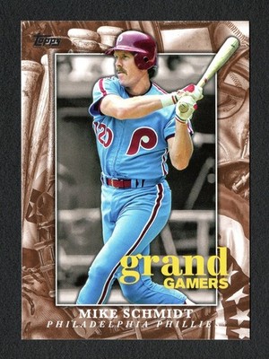 Mike Schmidt 2024 Topps Series 1 #GOG-5 Grand Gamers Phillies