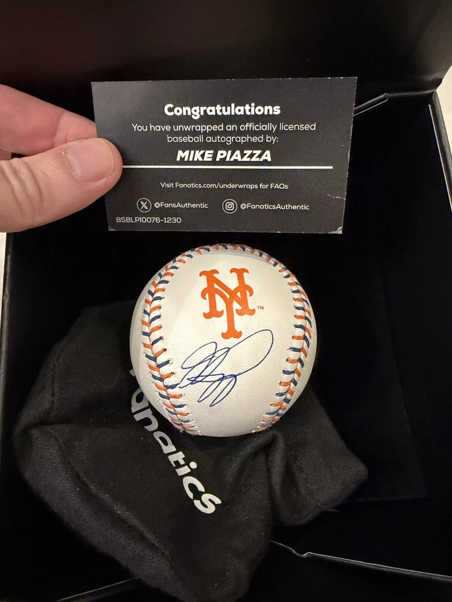 Mike Piazza サイン入りボール Fanatics メッツ Mike Piazza MLB
