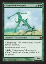 Moderate Play, English MTG Foil Chameleon Colossus - Foil From the Vault: Twenty
