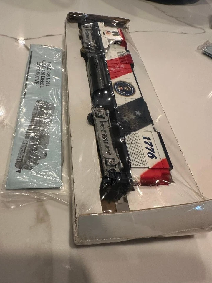 TYCO PRESIDENTIAL LETTERED ALCO 430 SPIRIT OF 76 Locomotive NIB - Image 3 of 4