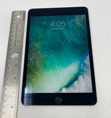 APPLE IPAD MINI Gen 4 WIFI ONLY TABLET Model A1538 128GB silver
