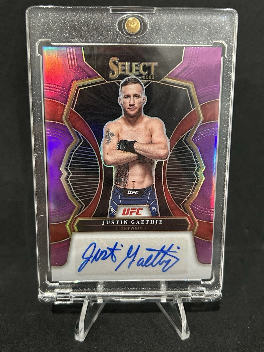 2023 Panini Select UFC - Justin Gaethje #SG-JGJ for sale | eBay