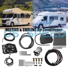 DC 12V Cool&Heat Underdash Electric Air Conditioner Universal Auto Car A/C Kit