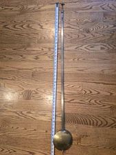 Elite German Antique 9 Tube Grandfather Clock Original Pendulum Rare Circa 1890