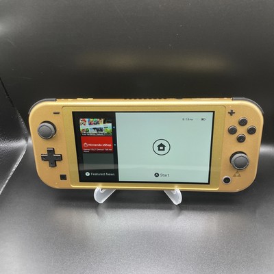 Nintendo Switch Lite Console Hyrule Edition Gold Zelda w/Mario