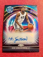 2024-25 Topps Chrome - Certified Autographs GG Jackson #TCAI-GJ Pink Basketball