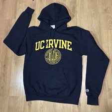 Blue champion UC Irvine university of California hoodie men’s Small