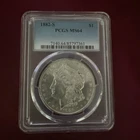 1882 S Morgan Silver Dollar PCGS MS64