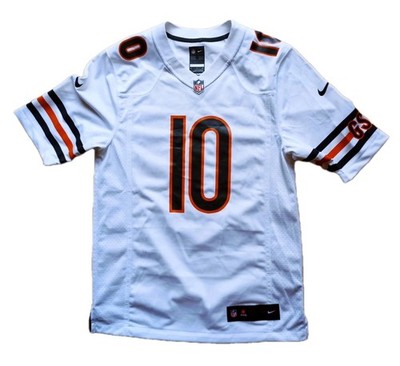 Nike Mitch Trubisky Chicago Bears NFL Game Jersey Trikot weiß white Sz. S