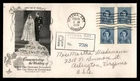 Mayfairstamps Canada FDC 1948 Princess Elizabeth Duke Wedding Reg First Day Cove