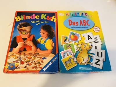 Spieleset: Blinde Kuh und das ABC ab 5 Jahre 