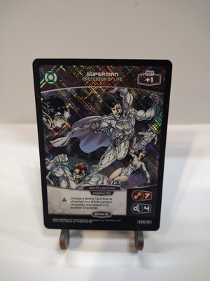 Superman protector of Life XR144-GL Marvel Panini MetaX White Lantern Cross Rare