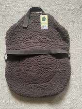 Intrepid Intl Quality Horse Products Western Fleece Seat Saver, Brown, NWT