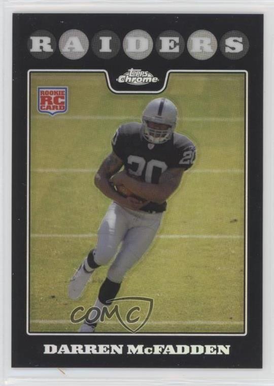2008 Topps Chrome Refractor Darren McFadden #TC181 0d08