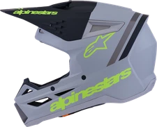 ALPINESTARS Fits SM3 RadiuM HelMet Gry/Blk/Ylw Fluo Matt Md 8300826-9510-M