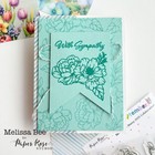 NEW - Stamptember 2025 - Paper Rose Studio - Thankful Florals -Stamp and Die Set — photo 7