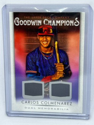 Carlos Colmenarez Dual Patch 2021 Upper Deck Goodwin Championships # M2-CC