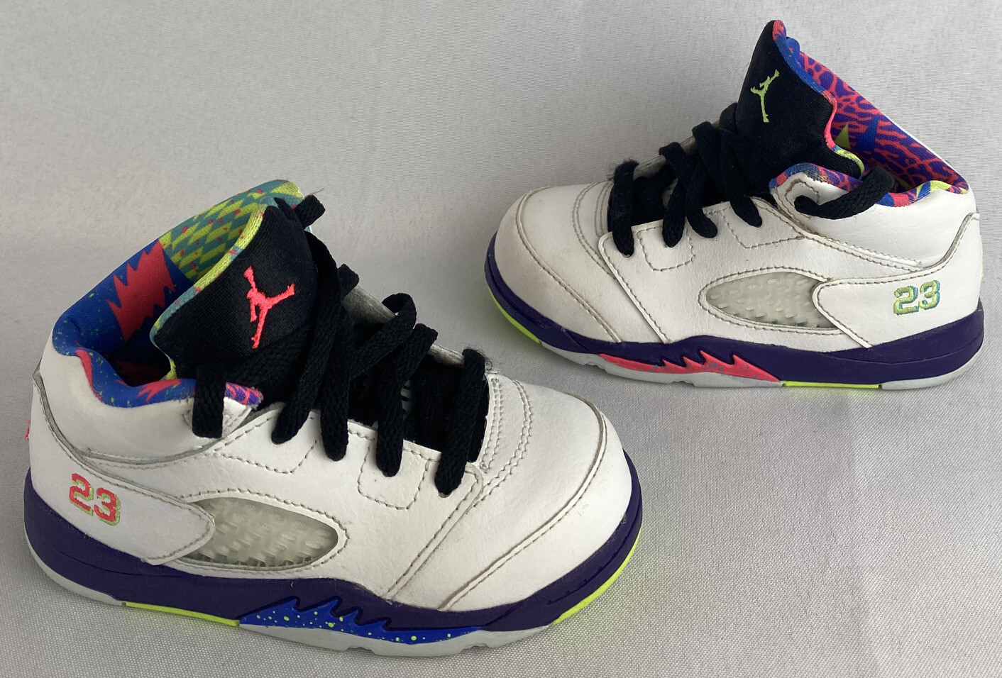 Nike Air Jordan 5 Retro Alternativo Bel Air TD Talla 8c Multi Niño Pequeño Bebé Db3025-100