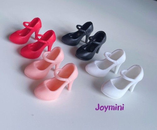 6 pares de zapatos de tacón alto para moda Royalty Integrity Poppy Parker NuFace 1/6 - Imagen 5 de 15