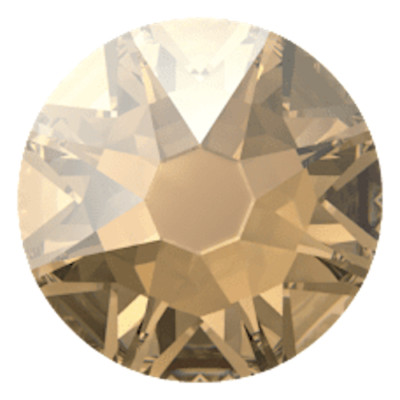 GOLDEN SHADOW HOTFIX 12ss 3mm IHC 2078 Austrian Crystal Flatback Rhinestones