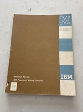 Vintage ibm computer functional wiring principles manual guide