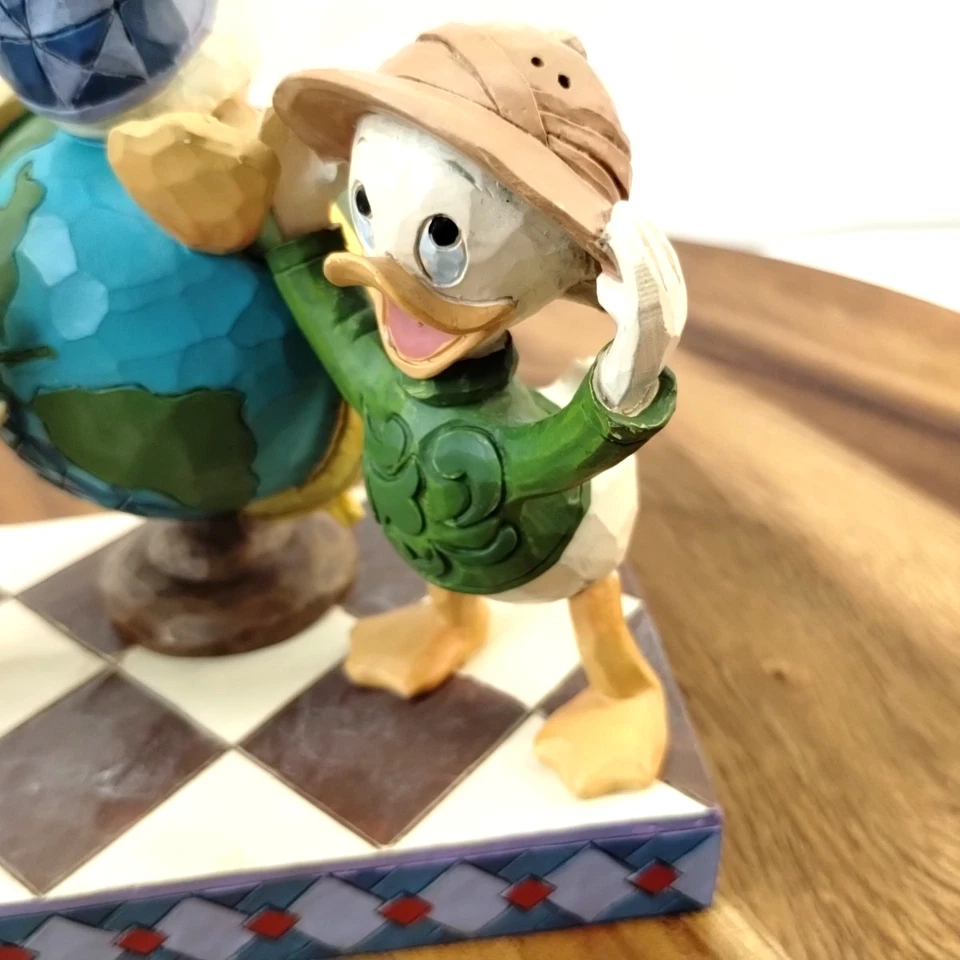 Jim Shore Disney Traditions Navigating Nephews 6001286 Huey Dewey Louie RARE! - Image 2 of 4