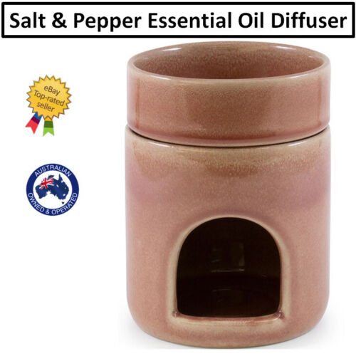 Salt & Pepper Essential Oil Burner Set Warmer Melt Aromatherapy Bespoke Design - Picture 1 of 4