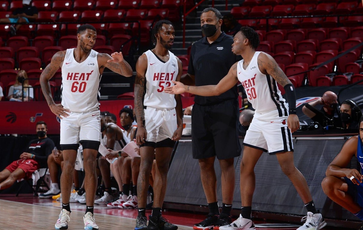 Nike NBA Miami Heat Summer League Player Issued Game Jersey