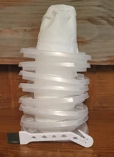 8 Pack Vacuum Filter VF110 Replacement Part #90558113-01 w Brush Black & Decker