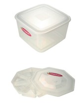 Image of Plastic Containers Different Shapes Beaufort