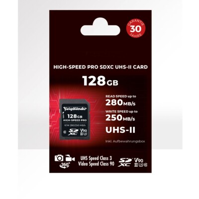 Premium SD XC SDXC Speicherkarte 128GB 128 GB UHS-II V90