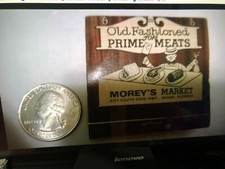 Vintage " MOREY'S" Disco-Cocktails.Prime Meats FL Unused Matchbook Made in USA