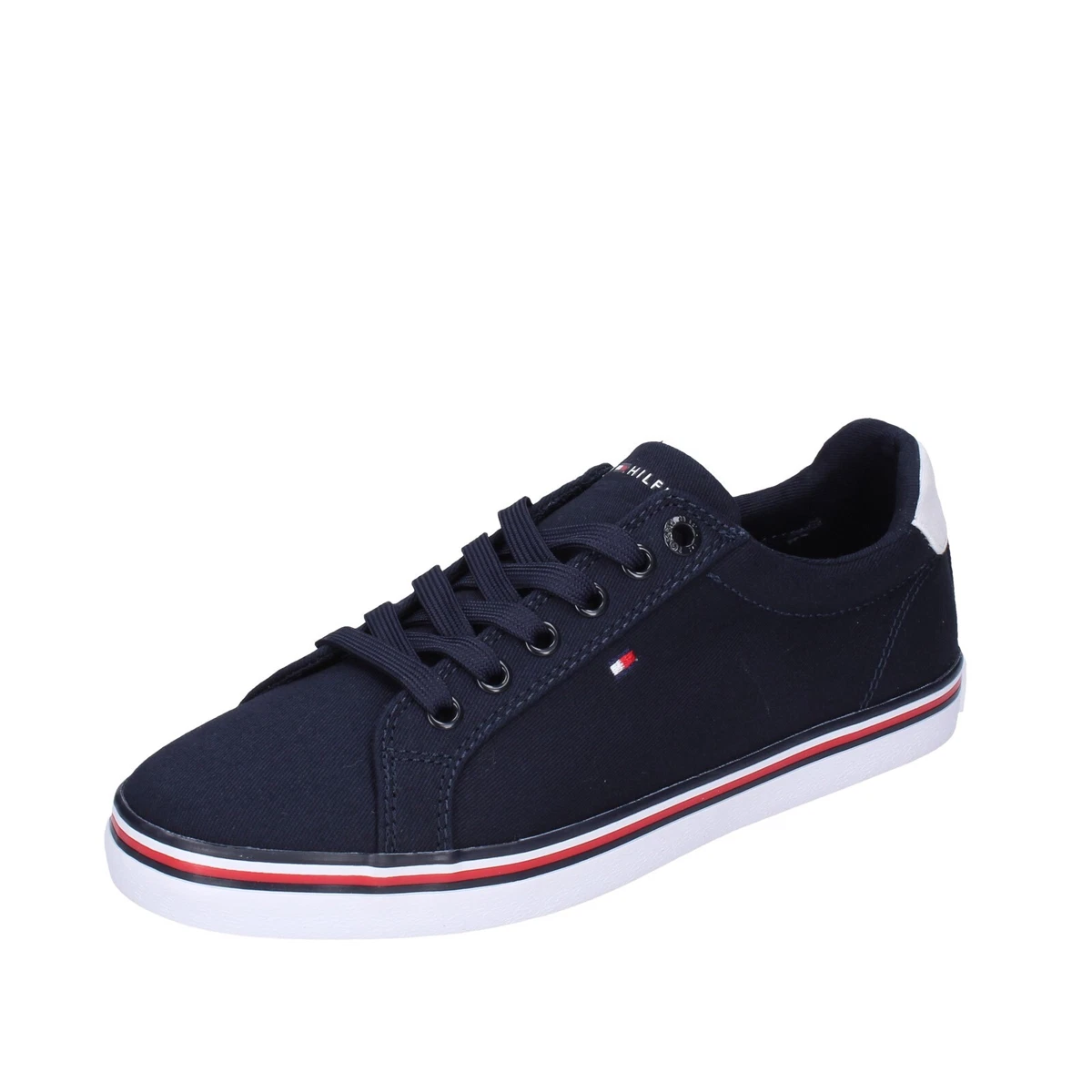 shoes women HILFIGER sneakers canvas BF810 eBay