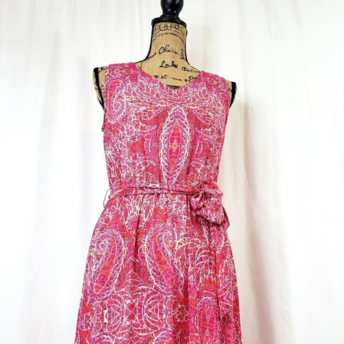 Vestido para mujer JANE AND DELICEY regular de gasa cachemira rosa talla pequeña - Imagen 15 de 16